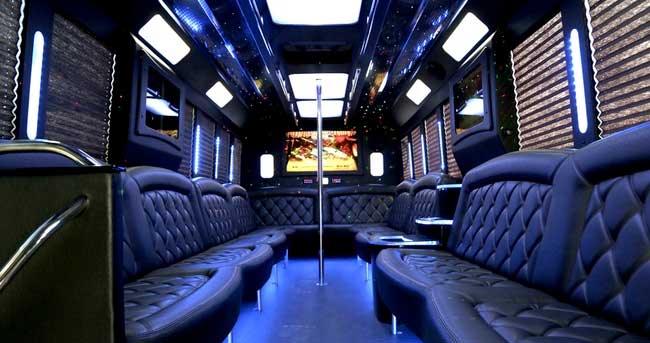 26 Passenger Party Bus Rental in Las Vegas 5