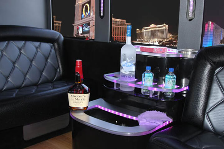 33 Passenger Party Bus Rental in Las Vegas 2