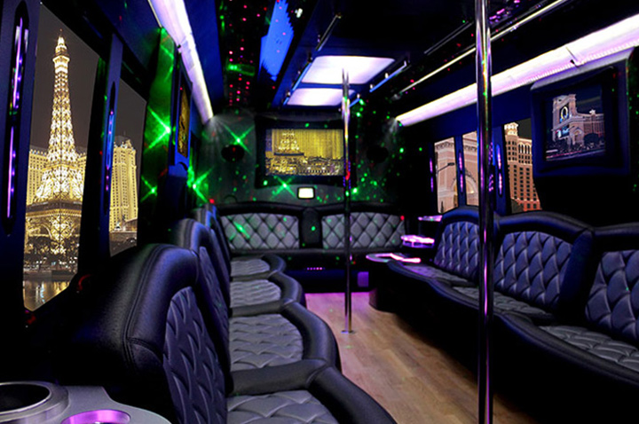 Party Bus With Stripper Pole
