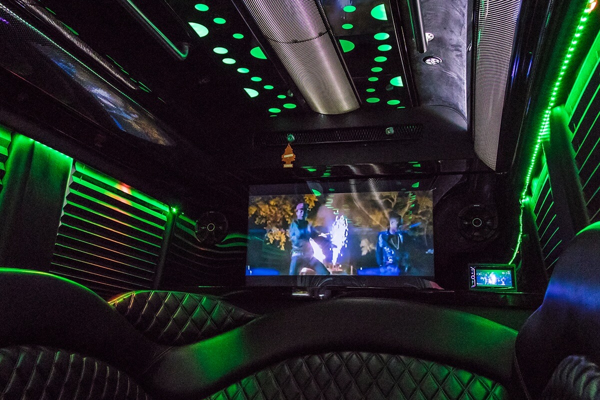 16 Passenger Mercedes Sprinter Party Bus Rental Las Vegas