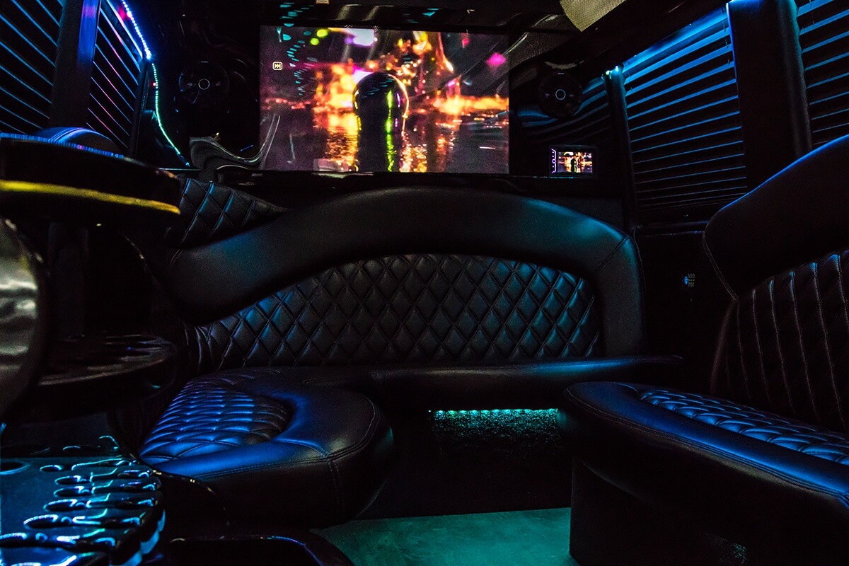 16 Passenger Mercedes Sprinter Party Bus Rental Las Vegas