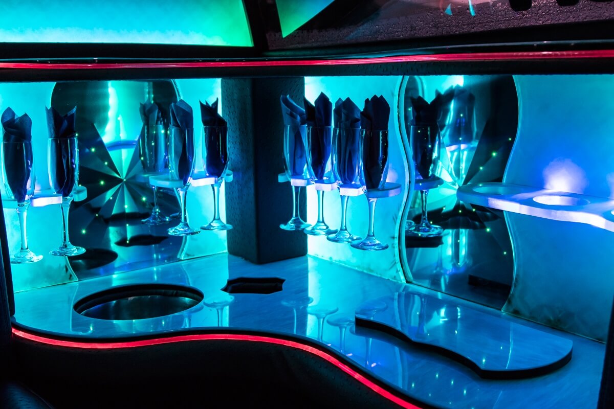 18 Passenger Ford F650 Party Bus Rental Las Vegas