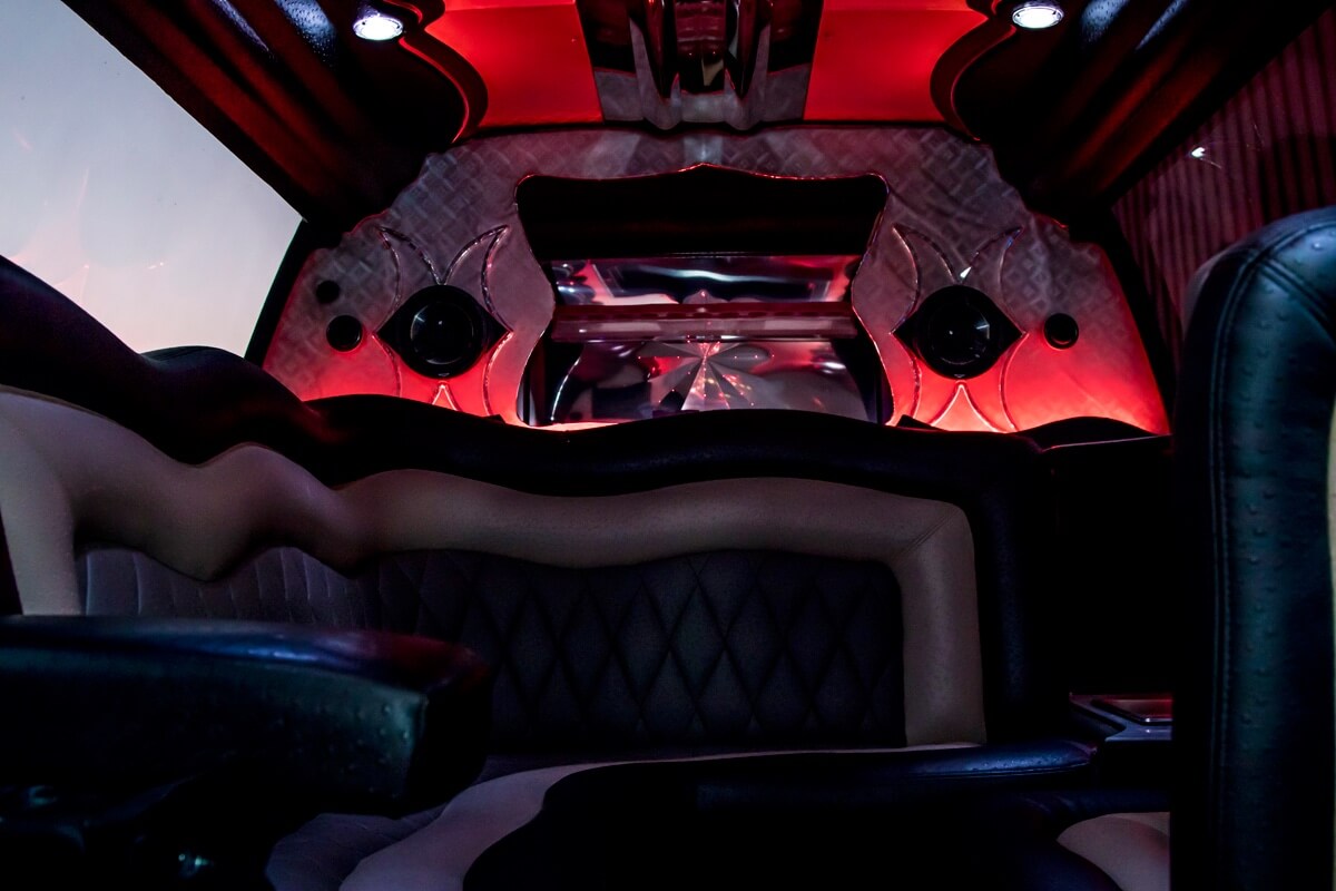 18 Passenger Ford F650 Party Bus Rental Las Vegas