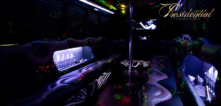20 Passenger Party Bus Rental Las Vegas