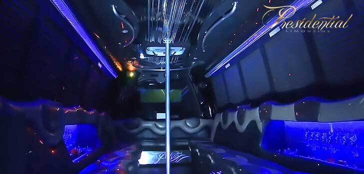 20 Passenger Party Bus Rental Las Vegas