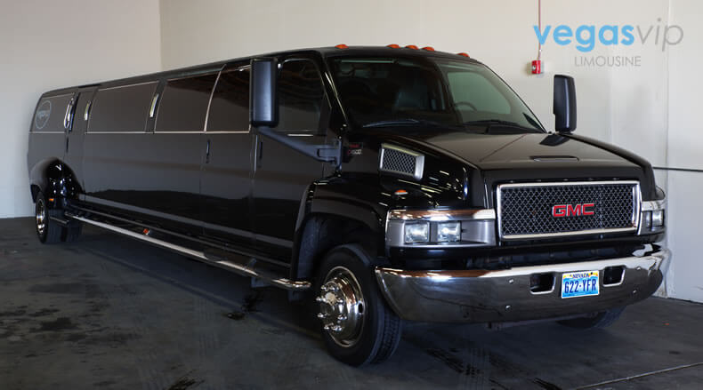 28 Passenger GMC Party Bus Rental Las Vegas