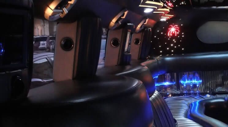 16 Passenger Black Hummer Limo Rental Las Vegas