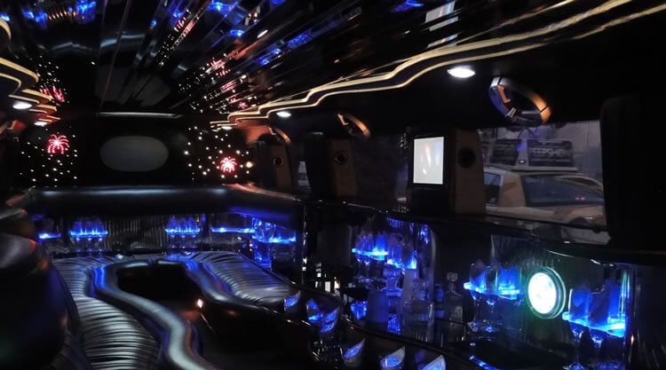 16 Passenger Black Hummer Limo Rental Las Vegas