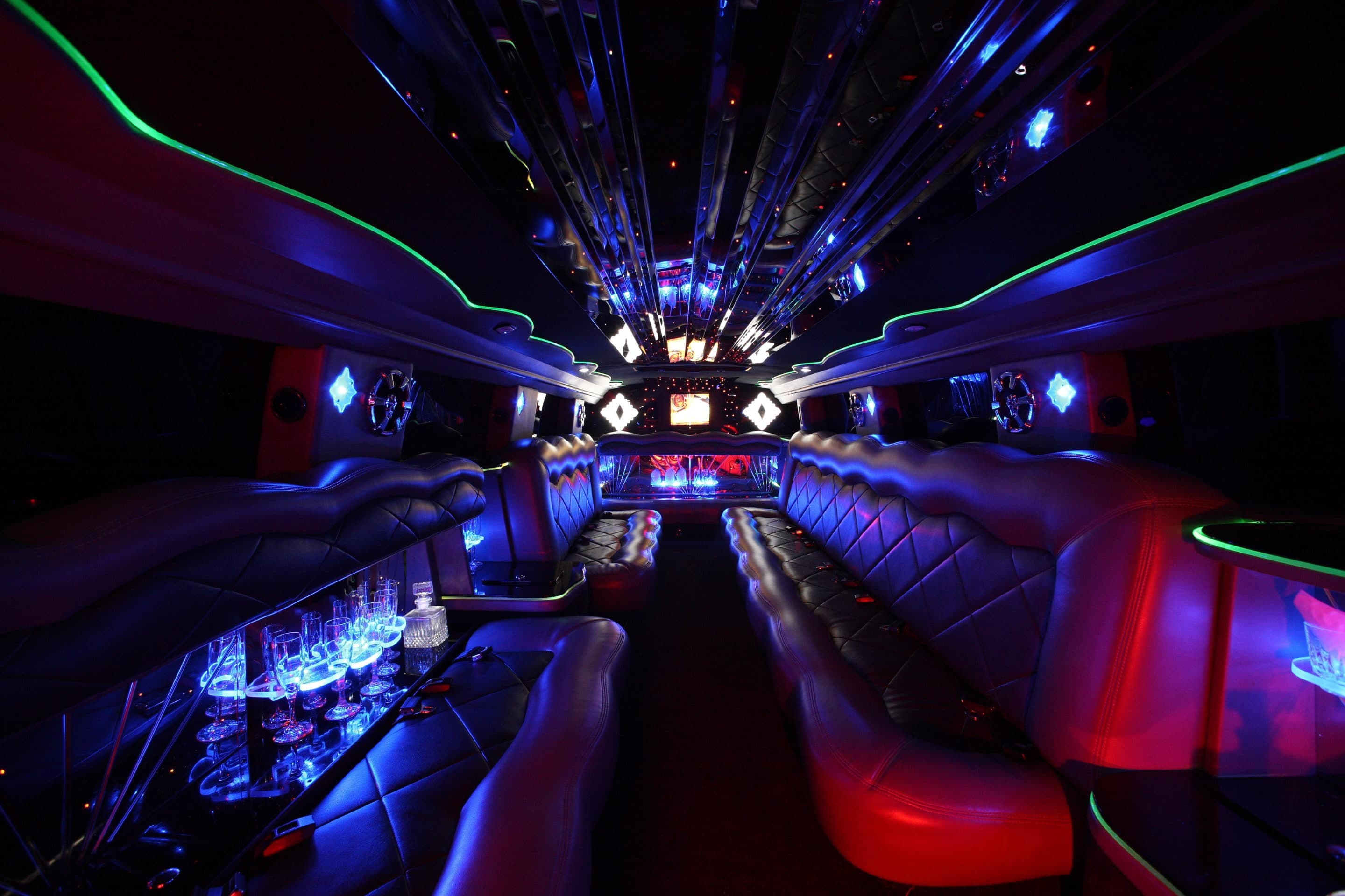 20 Passenger White Hummer Limo